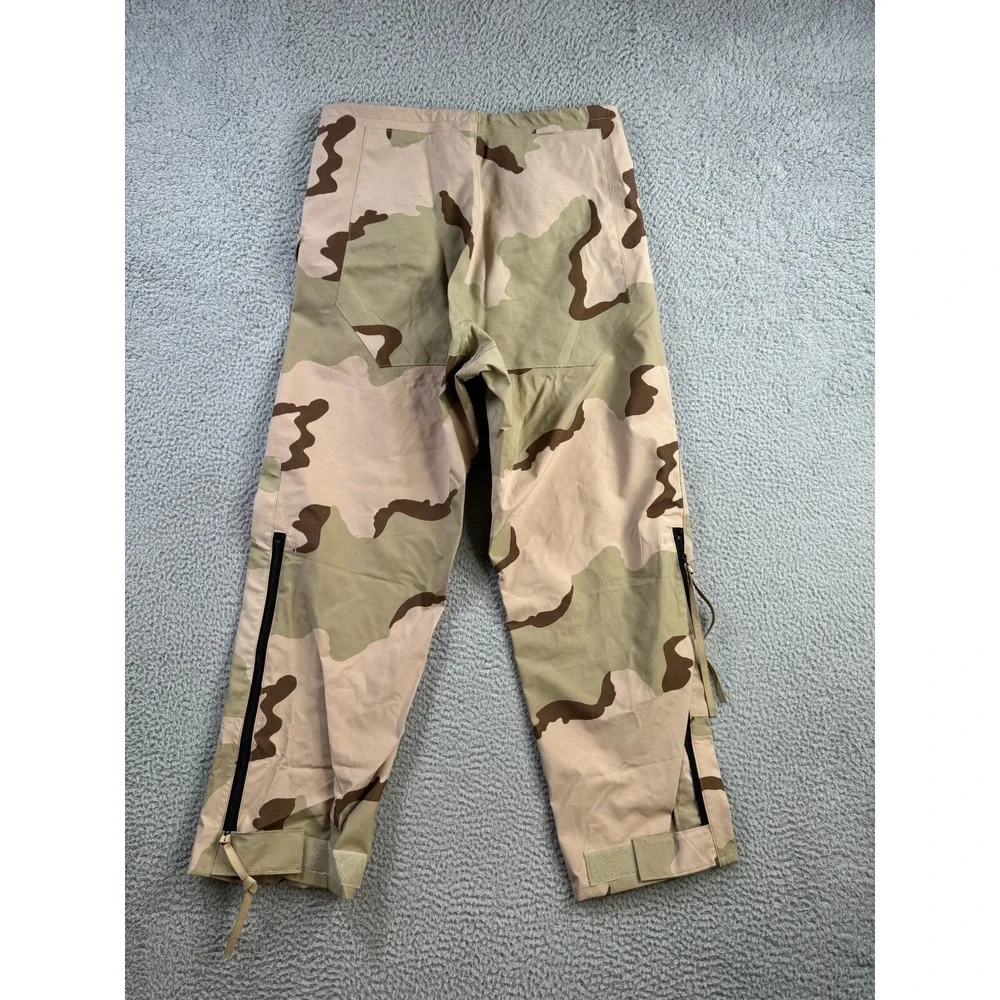 Military Pants Mens Small Trousers ECWCS Camo Goretex Rain Wet Weather